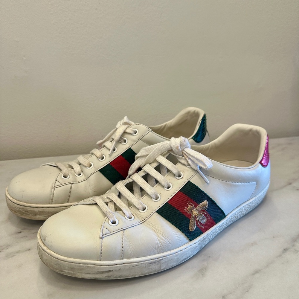 Gucci Men's Ace sneaker with embroidery